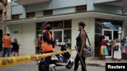 Una imagen de la calle en La Habana, el 1 de octubre de 2020. (REUTERS/Alexandre Meneghini)