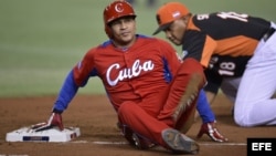 Frederich Cepeda en el Clásico Mundial de Béisbol de 2013.