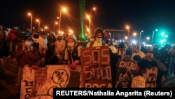 Protestas callejeras en Colombia para pedirle al gobierno que tome acción contra la pobreza