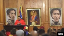 El presidente Nicolás Maduro. Fotografía cedida por prensa de Miraflores.