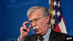 El asesor de seguridad nacional de la Casa Blanca John Bolton.