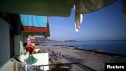 Vista desde un balcón de Baracoa. REUTERS/Alexandre Meneghini