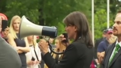 Protesta de exiliados ante las Naciones Unidas