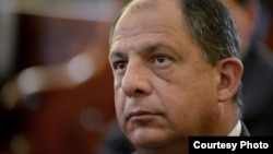 Presidente de Costa Rica, Luis Guillermo Solís.