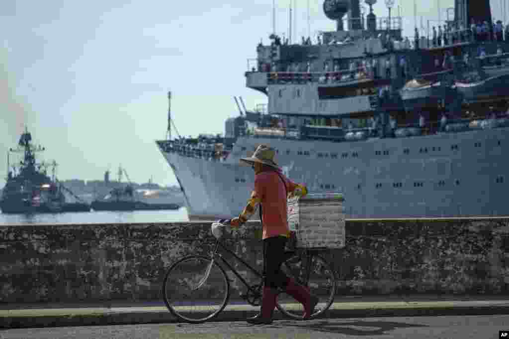 Según un comunicado del Ministerio de las Fuerzas Armadas de Cuba estas visitas de unidades navales de otros países son una práctica histórica.