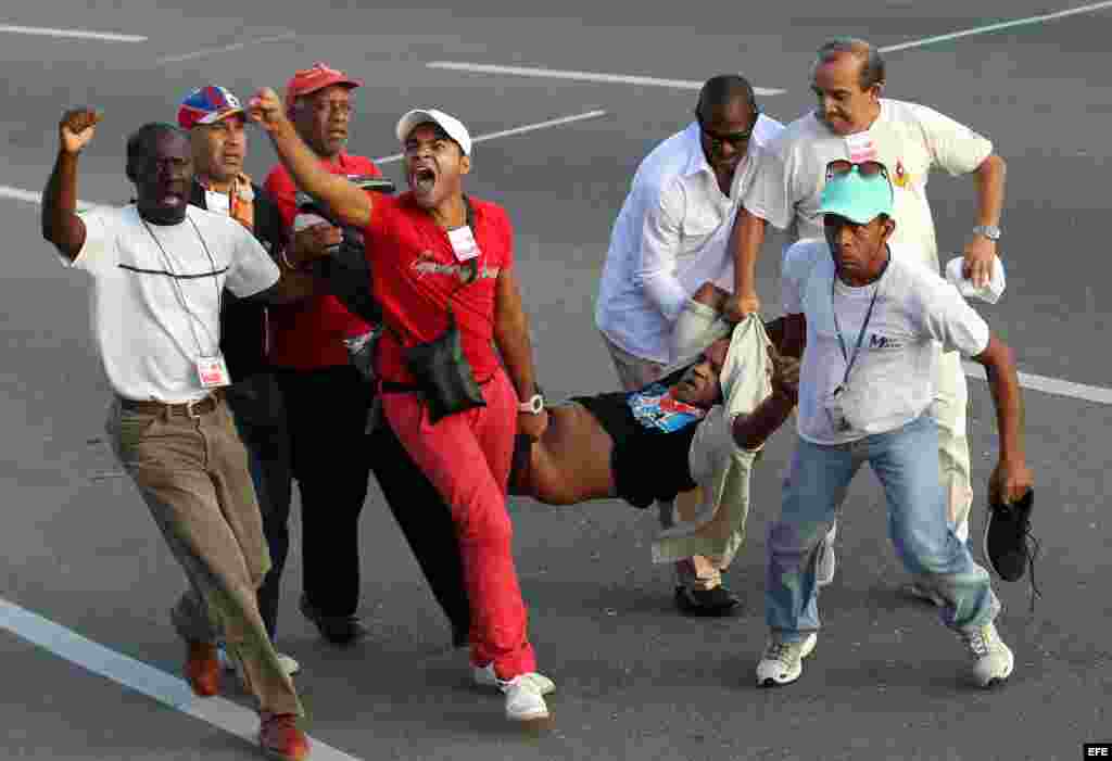 Cuba celebra el Primero de Mayo con llamado a la "unidad" y apoyo a Venezuela