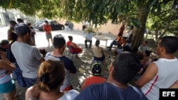 Migrantes cubanos en Panamá. (Foto: Archivo)