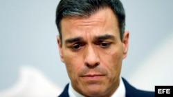 El presidente del Gobierno español, Pedro Sánchez. 