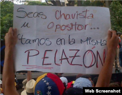 Seas chavista u opositor...