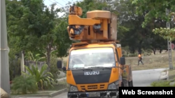 Roturas Empresa eléctrica Cuba / Captura de Pantalla TVCubana