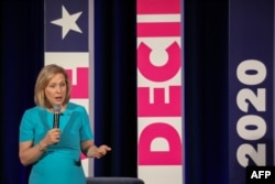 Senadora Kirsten Gillibrand, senadora demócrata y precandidata a las Elecciones 2020. (AFP).