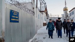 Imagen de una colonia penal en el pueblo de Kharp, 1.900 kilómetros al noreste de Moscú. (Imagen de las autoridades penitenciarias de Rusia, vía AP).