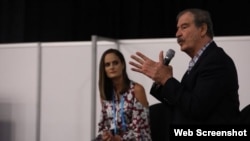 El expresidente mexicano, Vicente Fox, entre los invitados al evento eMerge Américas con sede en Miami Beach.