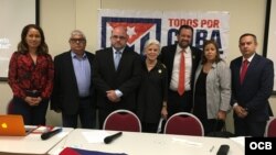 Participantes en la sesión de trabajo de Justicia Cuba