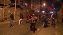 Protestas violentas al grito de "fraude"