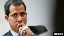 El presidente interino de Venezuela, Juan Guaidó. 