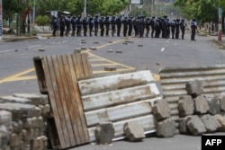 Protestas en Nicaragua.