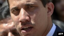 El presidente interino de Venezuela, Juan Guaidó. 