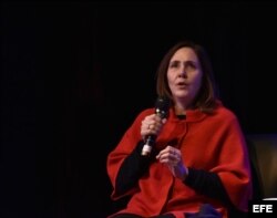 Mariela Castro durante una conferencia en Guadalajara, en marzo de 2017.