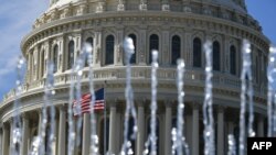 Vista del Capitolio, sede del Congreso de los Estados Unidos (AFP/Mandel Ngan).