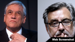 (i-e) Sebastián Piñera y Alejandro Guillier. Foto: Noticias, Terra.Cl