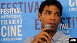 Bailarín cubano Carlos Acosta durante la presentación del film autobiográfico "Yuli", 