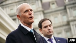 Senadores Rick Scott y Marco Rubio