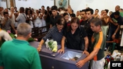 Funerales del líder del Movimiento Cristiano Liberación Oswaldo Payá Sardiñas.