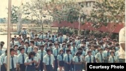 Estudiantes nicaraguenses en Isla de la Juventud.