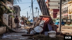 La Habana tras el huracán Irma. Fotos: Angélica Producciones