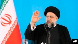 El presidente de Irán, Ebrahim Raisi, el 9 de junio de 2022. (Oficina de la Presidencia de Irán vía AP).