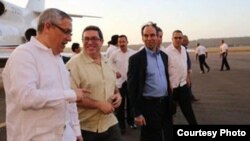 Inicia canciller cubano visita oficial a Venezuela.