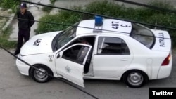 Foto de referencia de una patrulla de la Policía cubana. (X/Archivo)