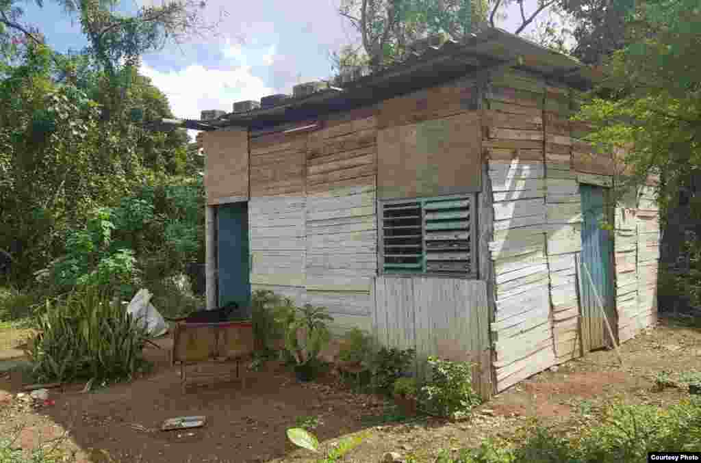 Vista exterior de la casa de Laura. Foto cortesía Vladimir Turró