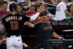 Lourdes Gurriel Jr. de los Arizona Diamondbacks. AP Photo/Ross D. Franklin