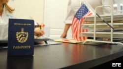 Pasaporte cubano. 