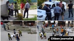 Represión, arrestos y vigilancia policial contra opositores en Cuba. (Fotos: Angel Moya)