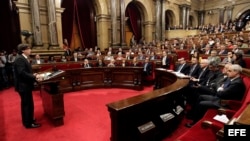 PLENO INVESTIDURA CARLES PUIGDEMONT