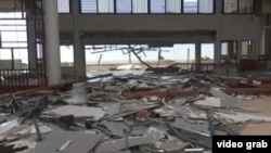 Destrozos del huracán Irma en el hotel Pullman de Cayo Coco