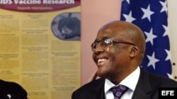 El ministro de Salud de Sudáfrica, Aaron Motsoaledi.