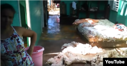 Dos semanas después del paso de Matthew por Baracoa.