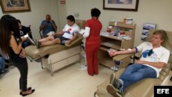 Donación de sangre en EEUU similar a la registrada tras 9/11