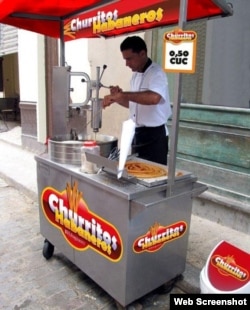 Carrito de churros. Habaguanex