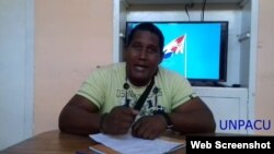 El babalawo Leonardo Rivery, activista de la Unión Patriótica de Cuba.