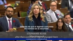 Parlamentaria canadiense Stephanie Kusi