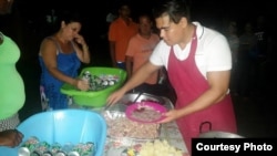 Cáritas Panamá ha ofrecido albegue y alimentos a migrantes cubanos en los últimos 15 meses. Cortesía Cáritas Panamá.