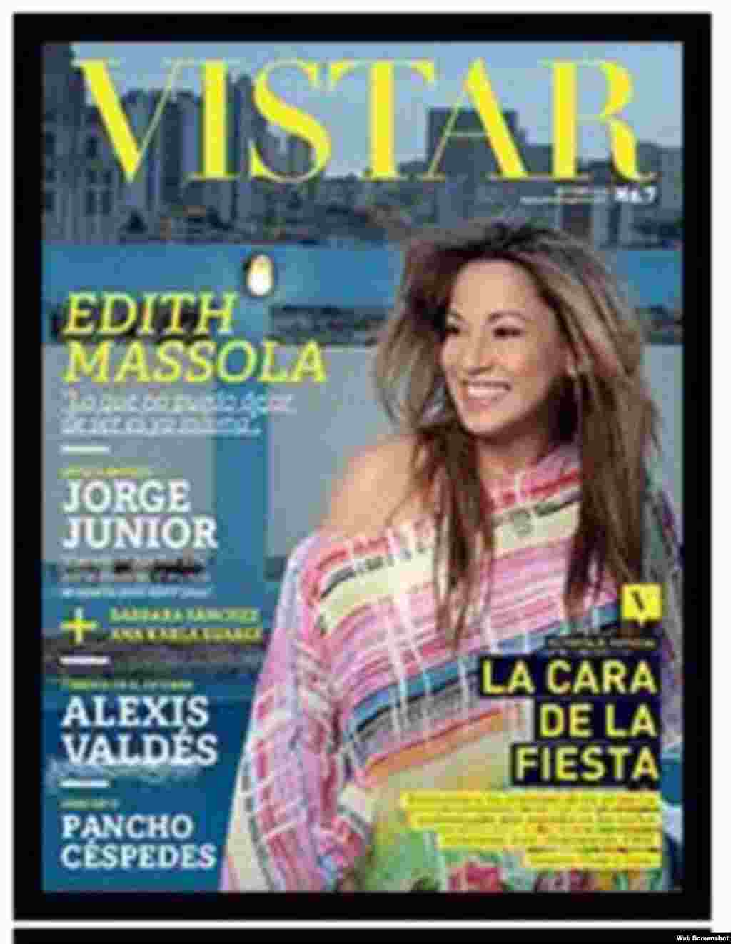 Número 8 de Vistar, revista de publicidad independiente en Cuba 