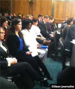 Testigos de la audiencia.