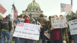 Protestas en Pensilvania