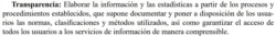 La definición de “transparencia” según el Decreto-Ley No. 6.